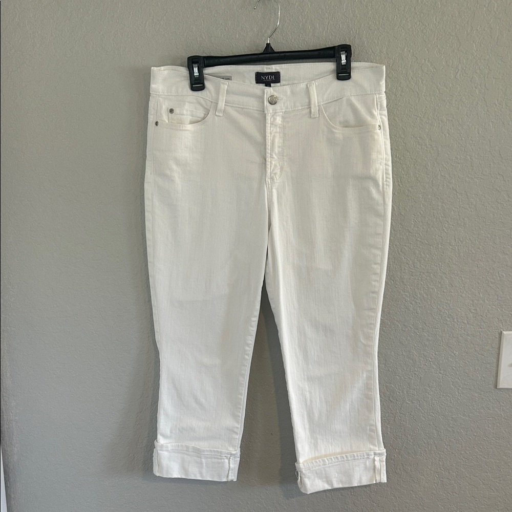 Dayla Wide Cuff Capri Jeans